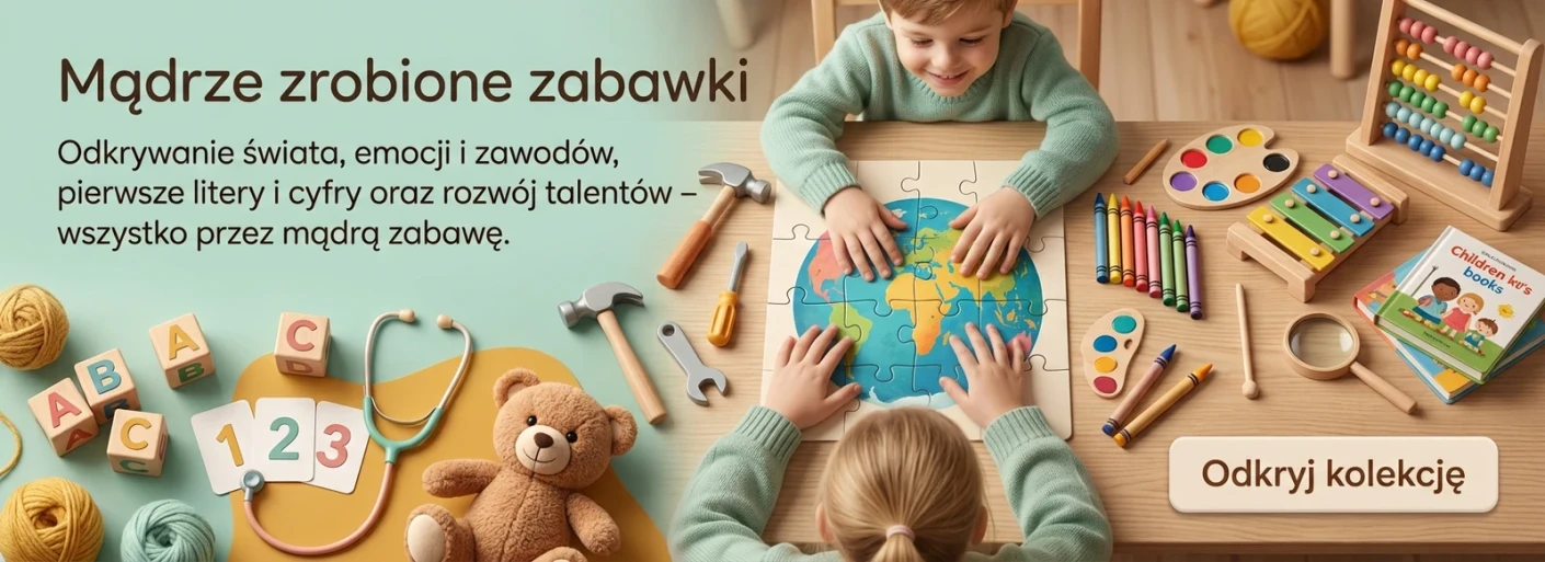 Mądrze zrobione zabawki – edukacja, rozwój talentów, gry i nauka przez zabawę na kupzabawke.pl